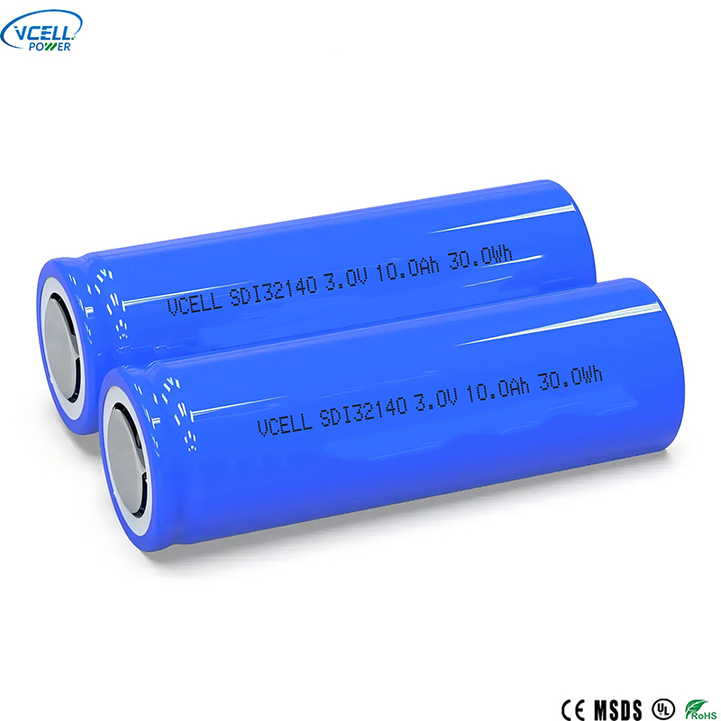 Batteria cilindrica agli ioni di sodio 3,0 V 10 Ah 32140