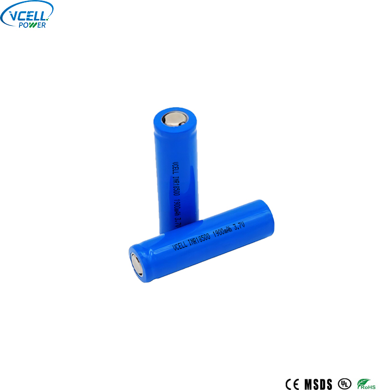 Batteria agli ioni di litio INR18500 da 3,7 V 1900 mAh