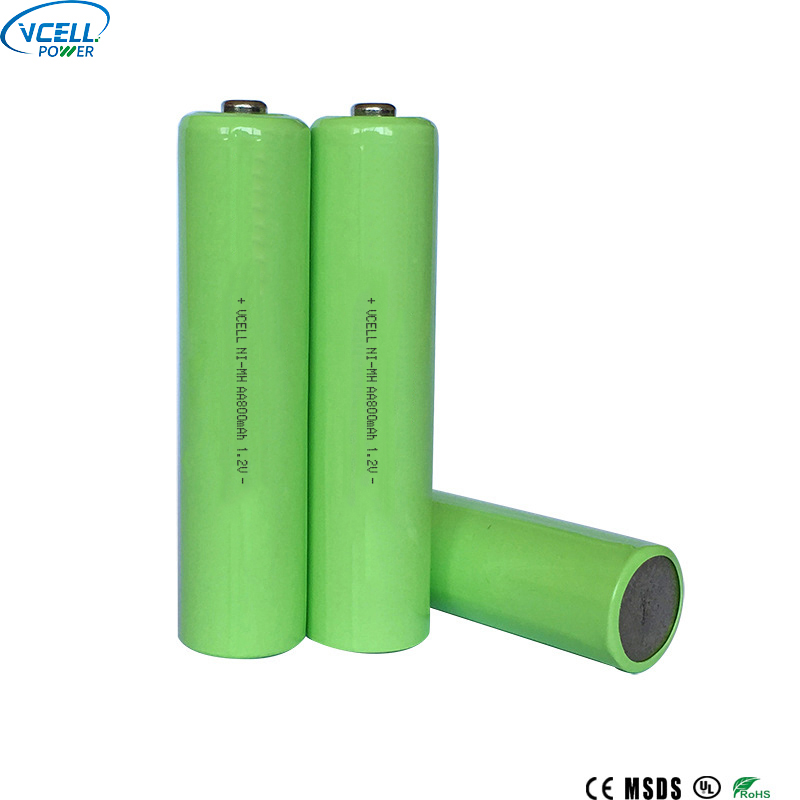 Batteria ricaricabile NIMH AA 800 mAh 1,2 V
